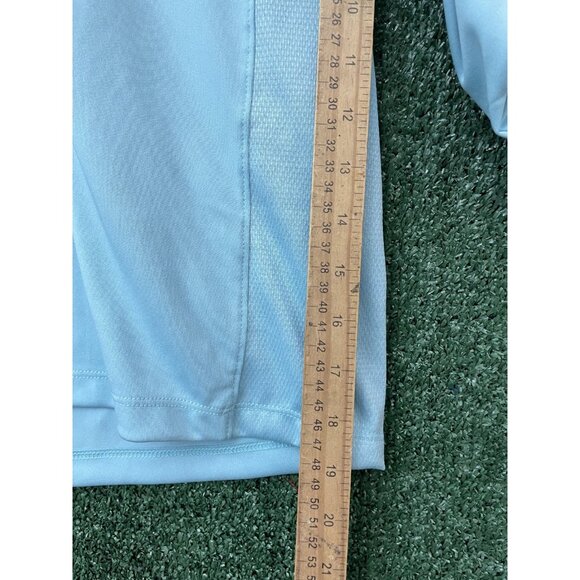 Huk Performance Fishing Men’s Hoodie Shirt Size 3XL Light Blue NWT Stretch - Picture 8 of 11